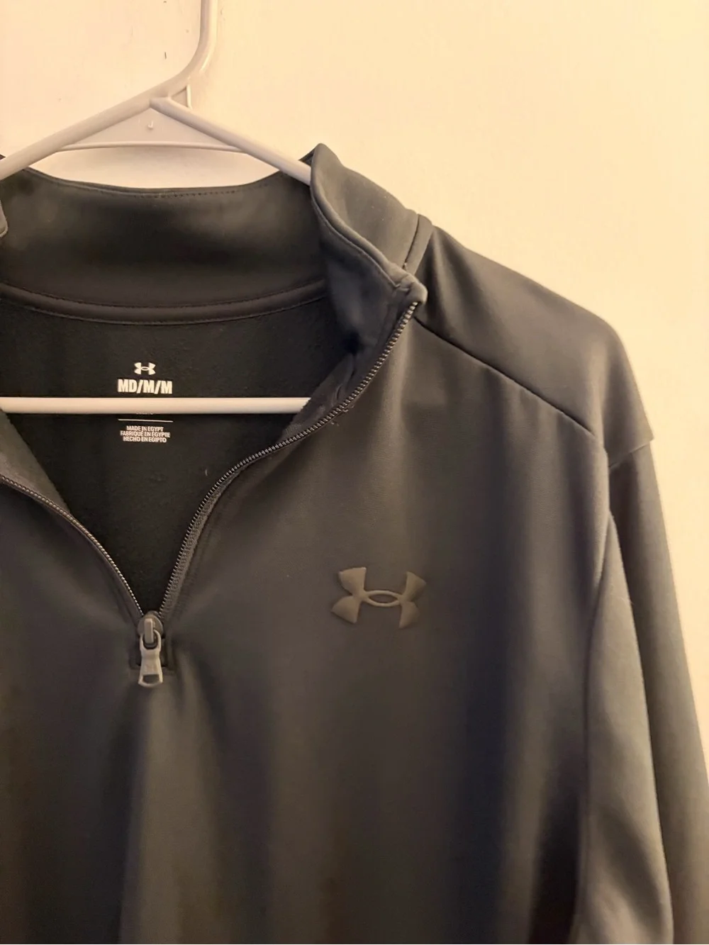 Under Armour Men's Black Performance Quarter-Zip Pullover